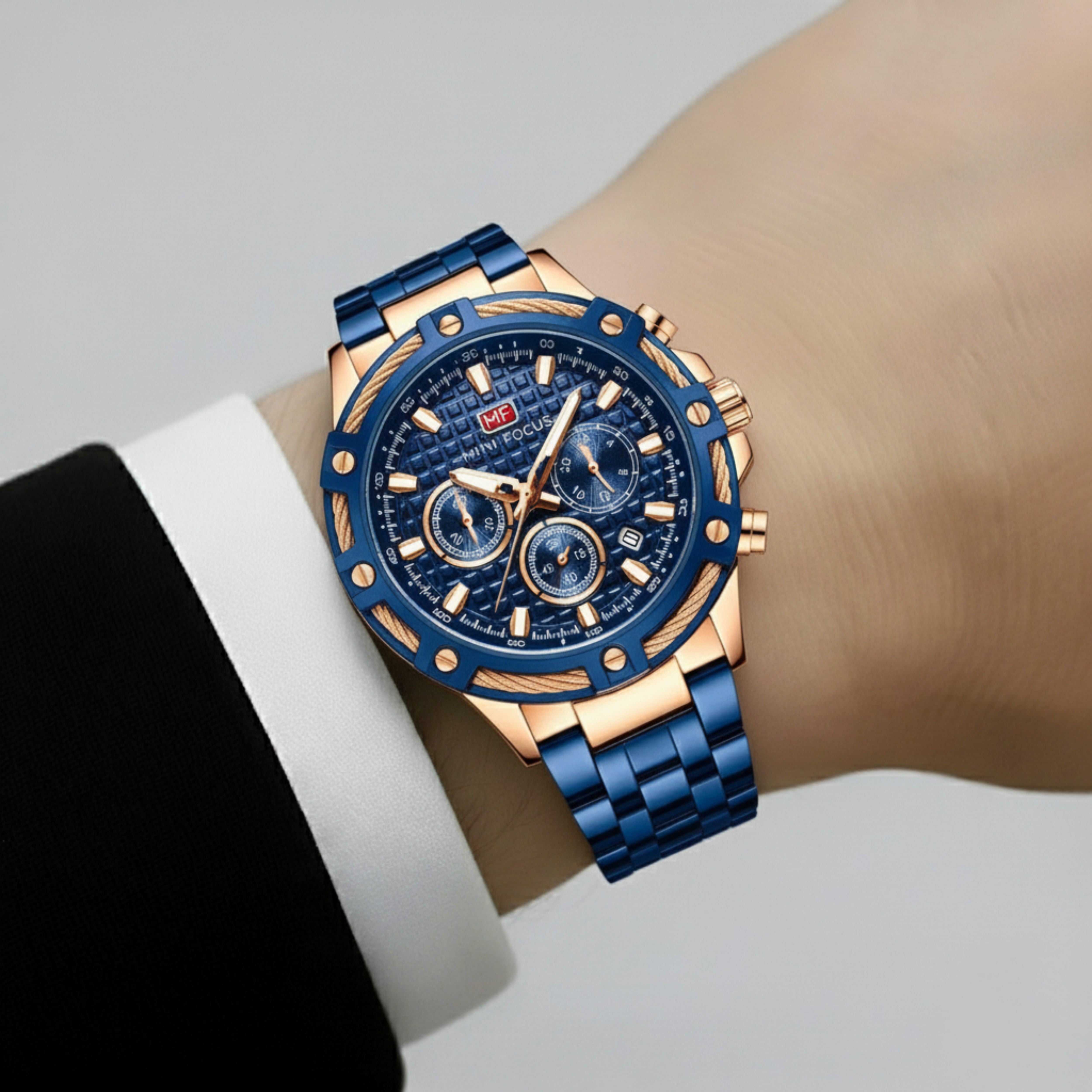 EdwardWatch – Waterproof Analog Watch for Men