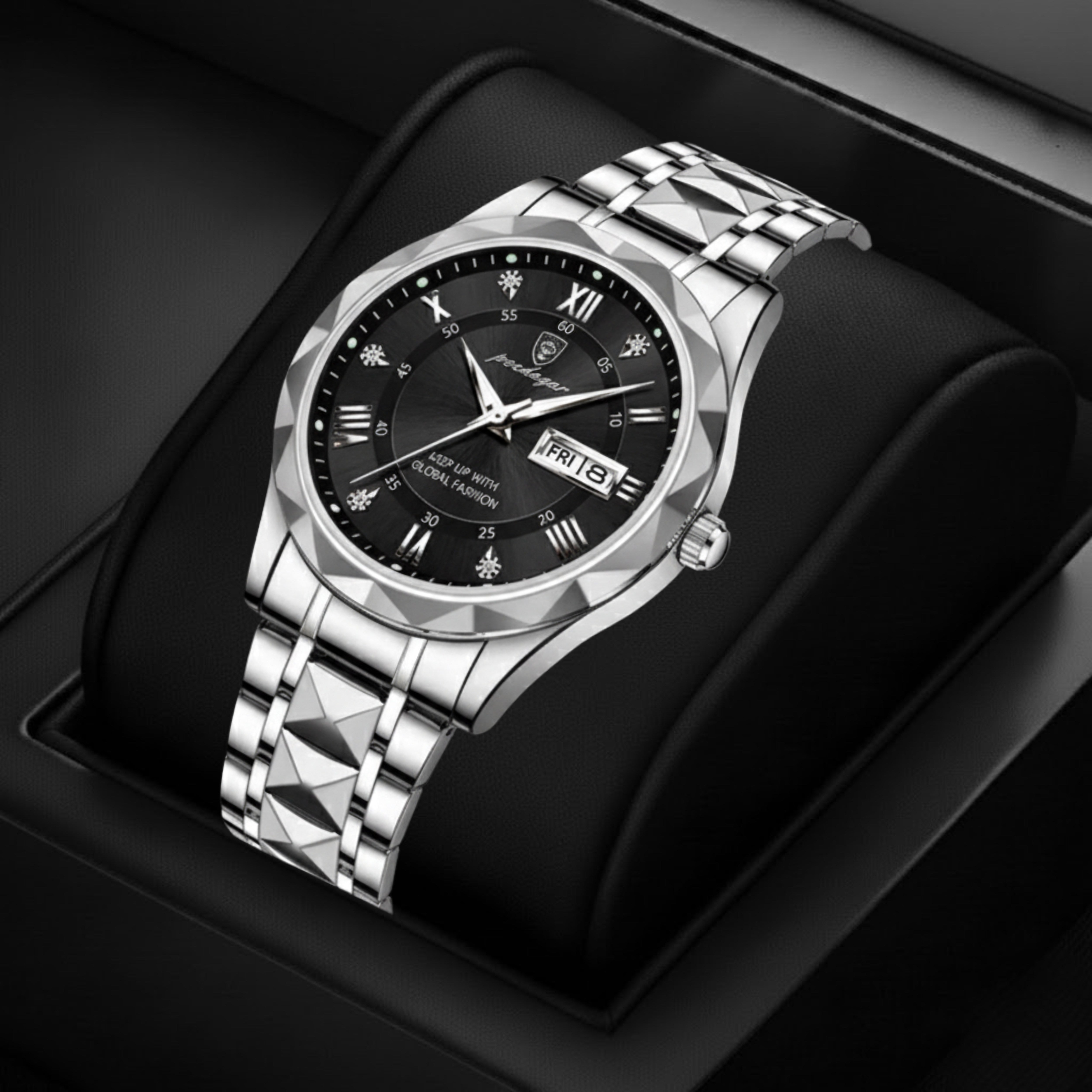 Edward Watches – Luminous Waterproof Watch for Men