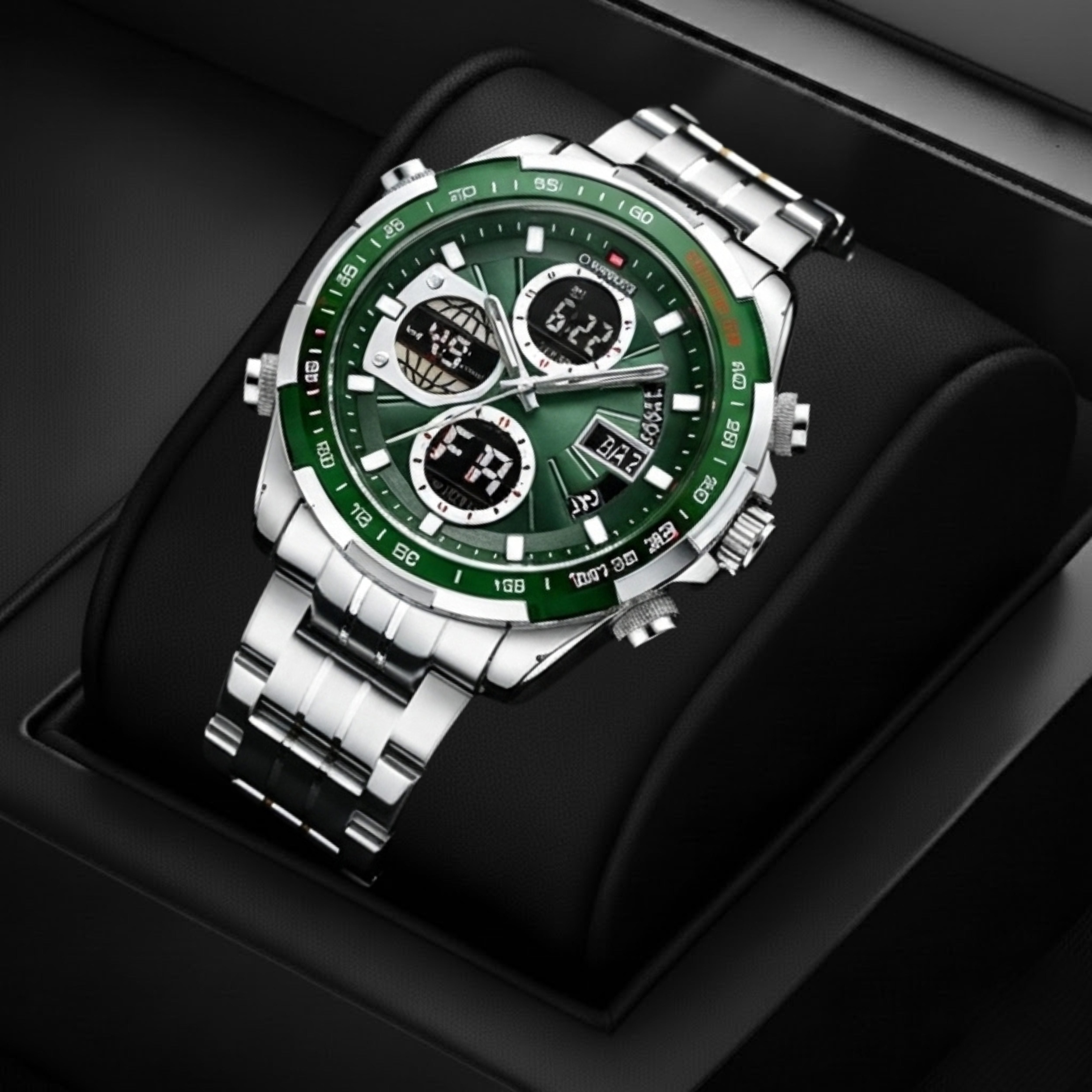 Edwards Watch – Nautical-Style Stainless Steel Watch for Men