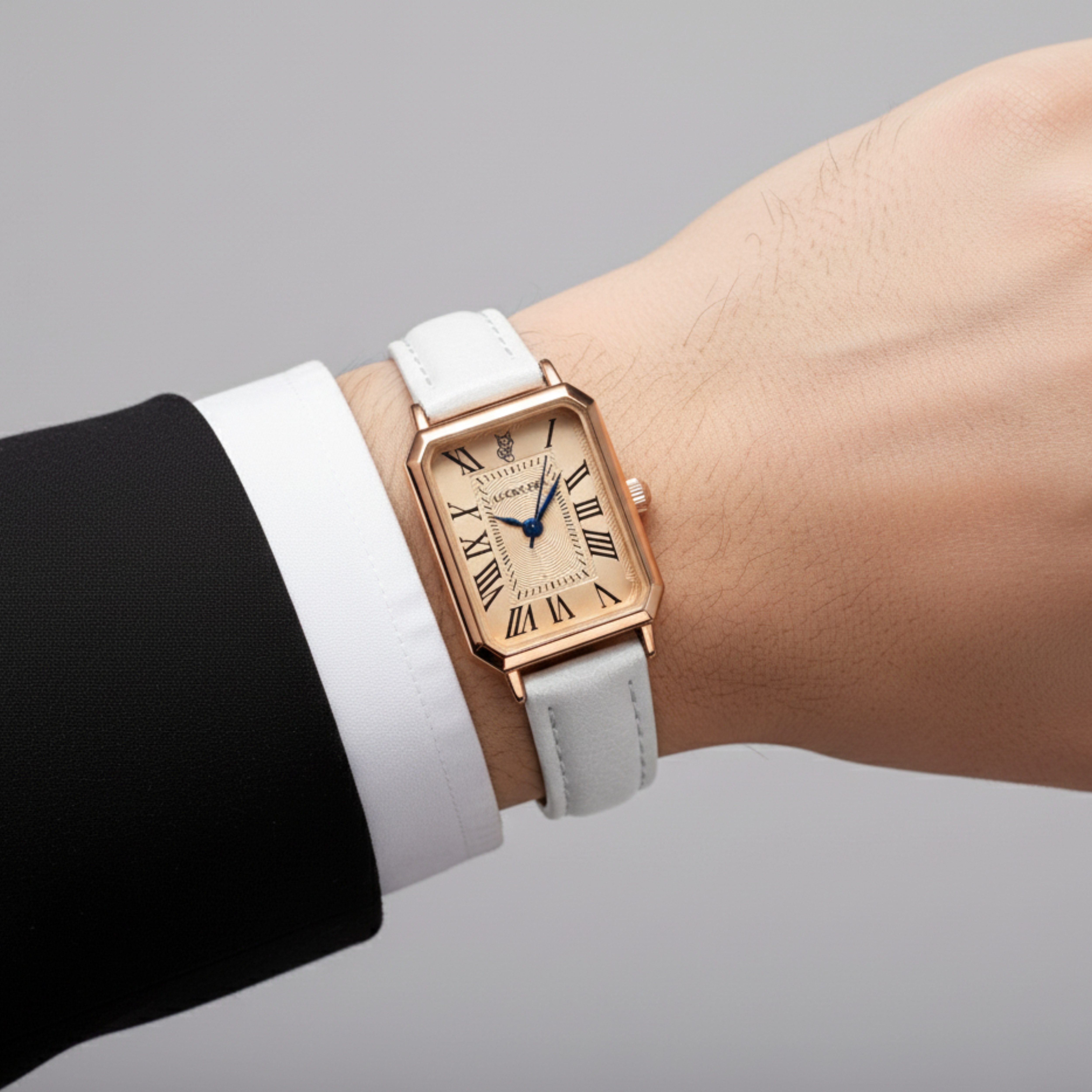 Edward Watches – Vintage Rectangle Dial Watch for Women