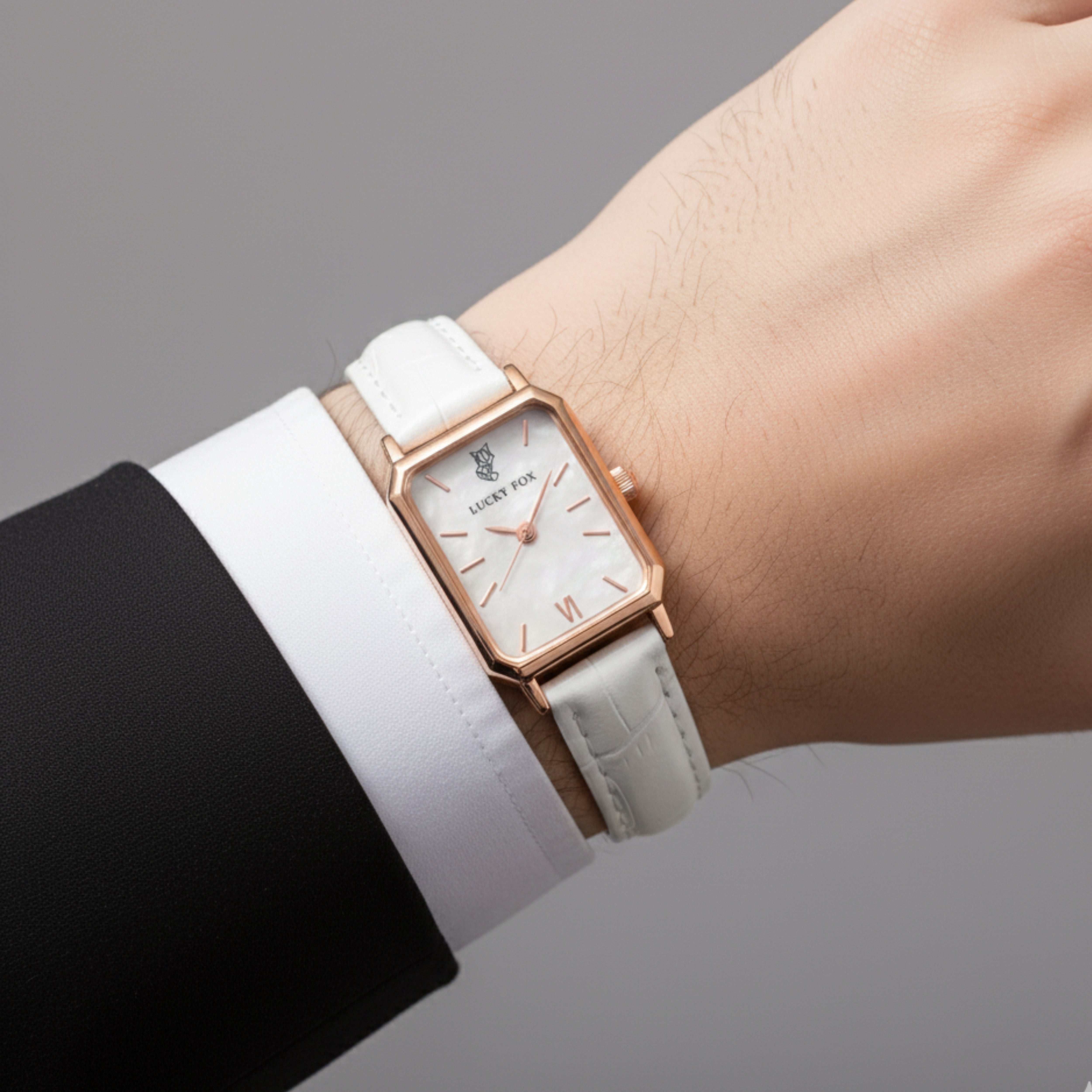 Edward Watches – Vintage Rectangle Dial Watch for Women